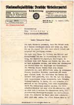 03.08.1937 – Angebot zum Stellenwechsel