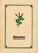 Satzung des "Lebensborn" e.V. (20 Seiten)